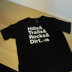 The North Face Tee-Shirt black & white mens